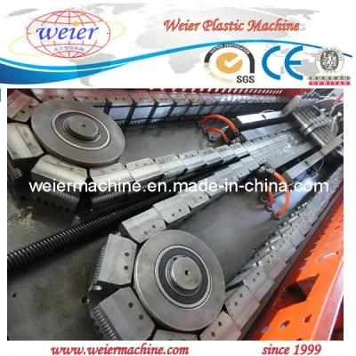 PE / PP Single Wall Corrugated Pipe Production Line