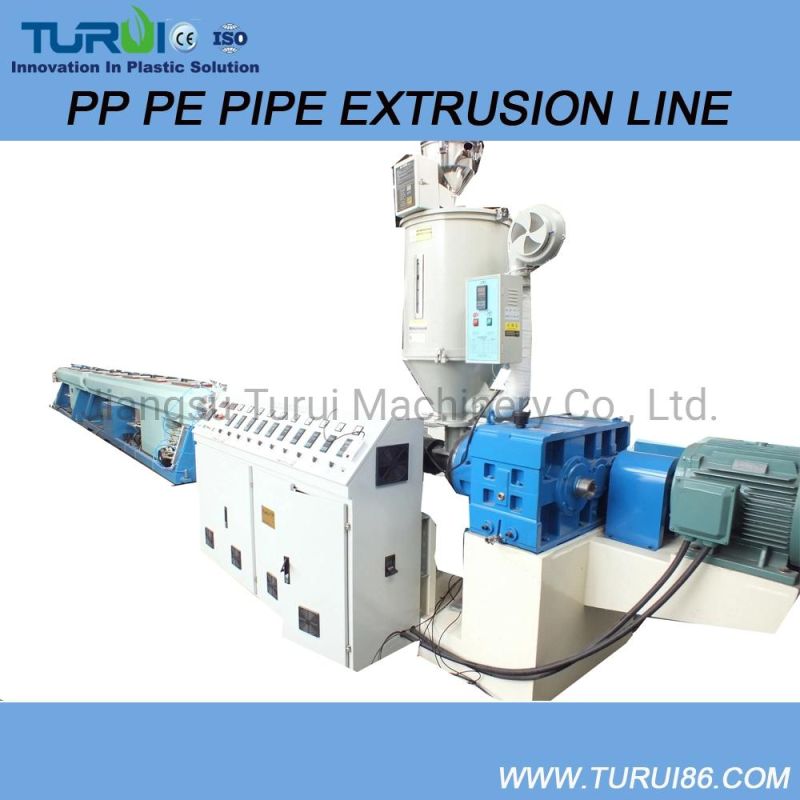PP/PPR/Pr Plastic Pipe Single Screw Extruder with Great Materials