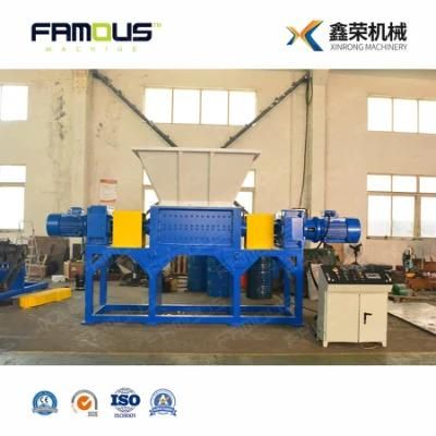 Twin Shaft Tire/Wood/Metal/Plastic Shredder for Recycling System