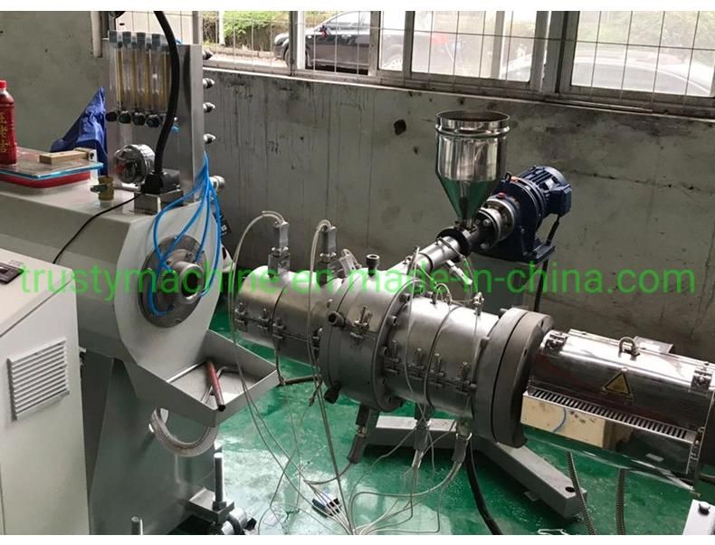 Trusty PVC PP PE Piastic Extrusion Machine Pipe Production Line