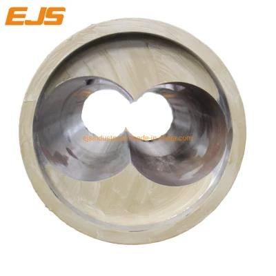 65/132, 80/156, 92/188 Twin Conical Screw Barrel with Bimetallic or Nitrided Treatment
