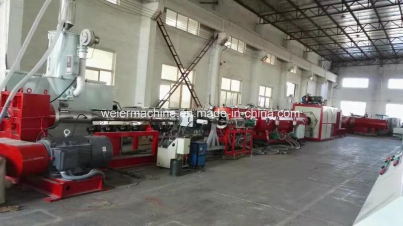 PE Water and Gas Pipe Production Machine From 110mm to 400mm