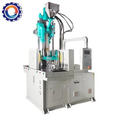 55 Ton Vertical Plastic Injection Molding Machine with Double Slide Table