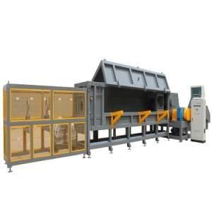 High Automation Control Panel Paper Shredder Machine Recycling Machine for Sale