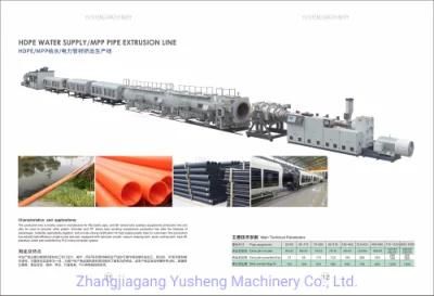 Good Quality Plastic Extrusion Machinery PVC Pipe Machine Production Line