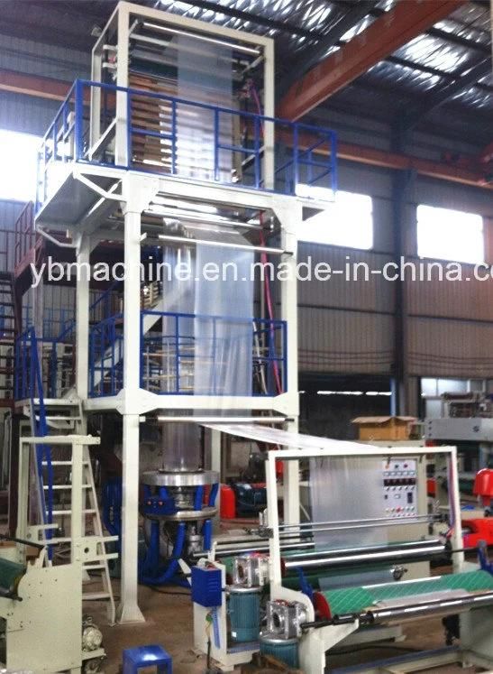 High Speed Biodegradable PLA Pbat Sigle Layer Extruder Blown Extrusion Line Film Blowing Machine for LLDPE LDPE and HDPE