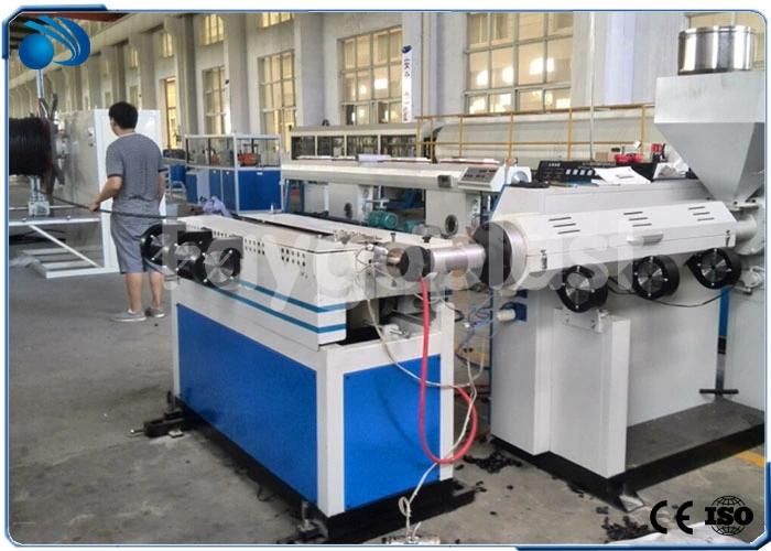 PVC/PP, PE Single-Wall Corrugated Pipe Making Machine