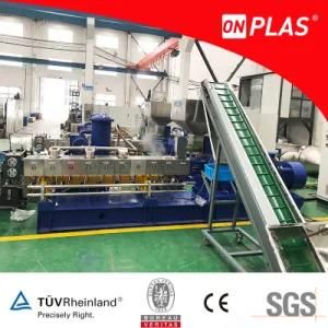Twin Screw Extruder Recycle White Pet Bottle Flakes