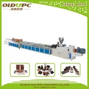 PVC Wood Plastic WPC Profile Extruder Production Extrusion Machinery