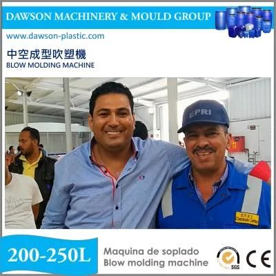 80L 100L HDPE Drums Accumulate Extrusion Blow Molding Machine