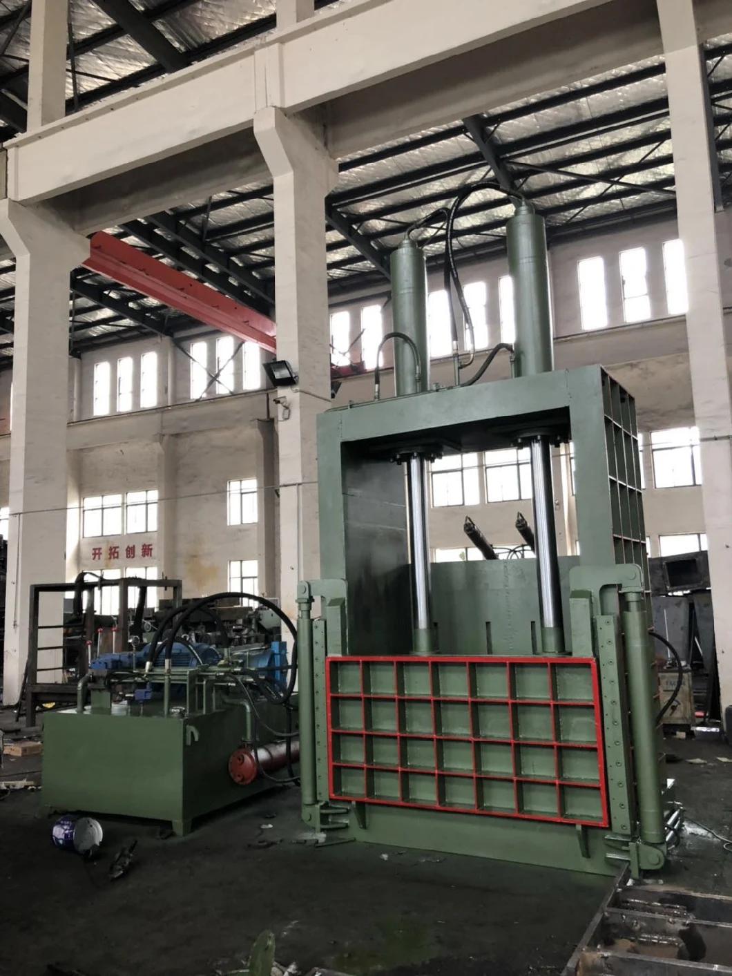 Hydraulic Hard Plastic Press Baler Garbage Baling Press Machine