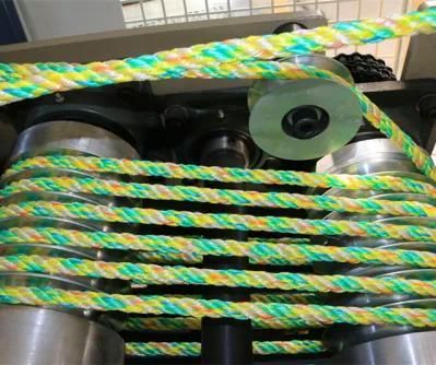 M Type Two in One Plastic Rope Making Machine M55-3 Strand and 4 Strand with Core