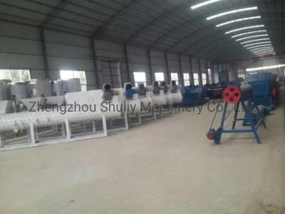 Waste Plastic Recycling Machine Post Consumer PE PP LDPE HDPE LLDPE Film Recycling Plant