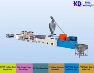 Hot Sale PVC Plate/Sheet/Board Machine Extruder with SGS Certified (SJSZ)