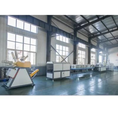 50mm - 250mm HDPE Double Wall Corrugated Dwc Pipe Extruder Making Machines