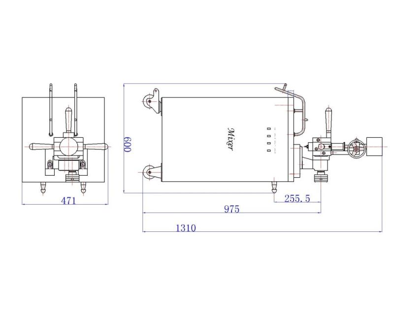 Rubber and Plastic Industry Laboratory 20 Ml Mixer Torque Rheometer