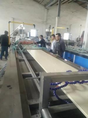 WPC Wood Plastic Composite Wall Panel Production Line