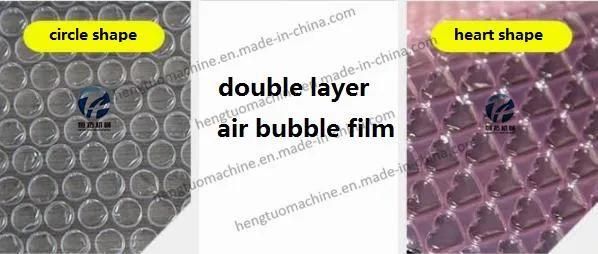 PE Air Bubble Wrap Film Making Machine Shockproof Waterproof Wrap Sheet Roll Extrusion Machine Hengtuo Machinery