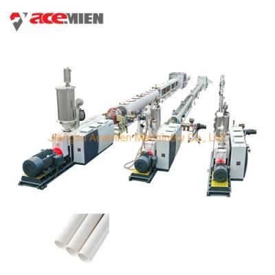 PE PVC PPR Plastic Pipe Manufacturing Extruder Machine