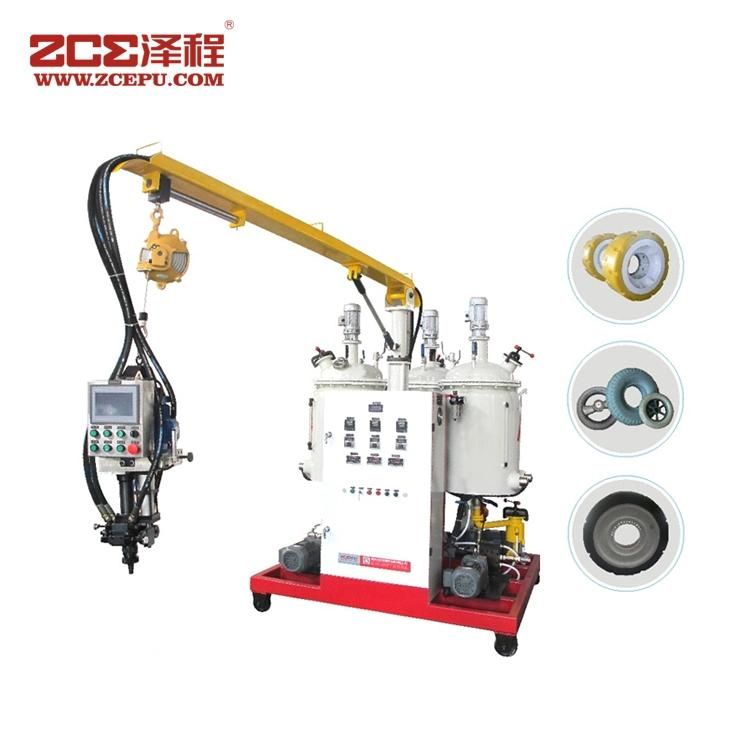 Microcellular Foaming Machine PU Machine Polyurethane Machine Producing Buggy Tires