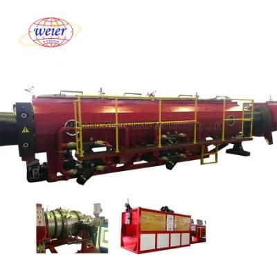 PE Coiled Pipe Extrusion Line HDPE Pipe Machine with Coiler Price