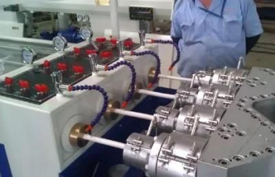 PVC Pipe Extrusion Line/Plastic Pipe Machine Has High Production Efficiency