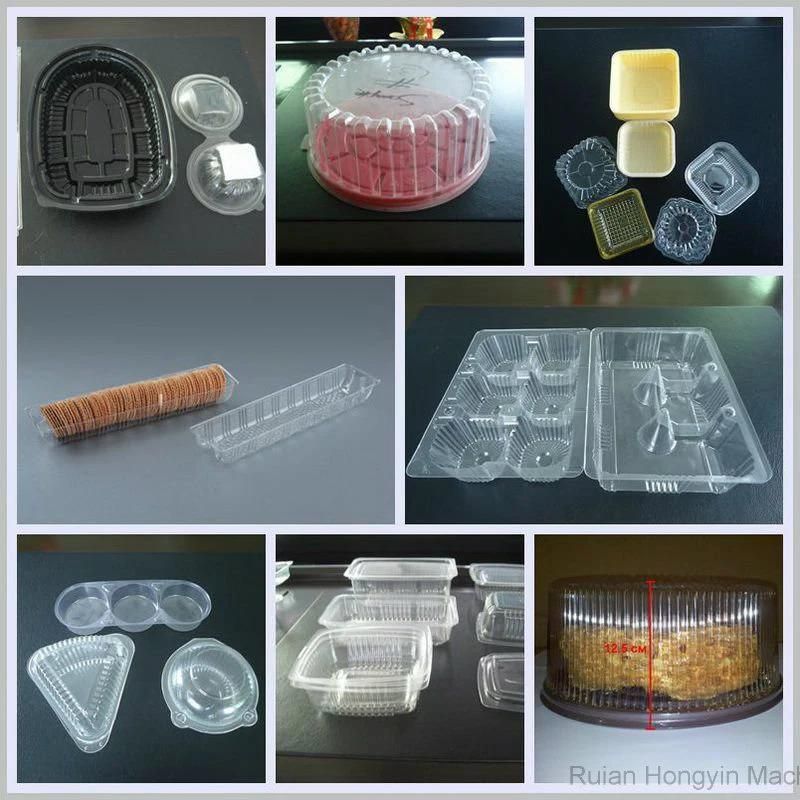 Heating Forming Cutting Stacking One Process Plastic Blister Box Packaging Machine