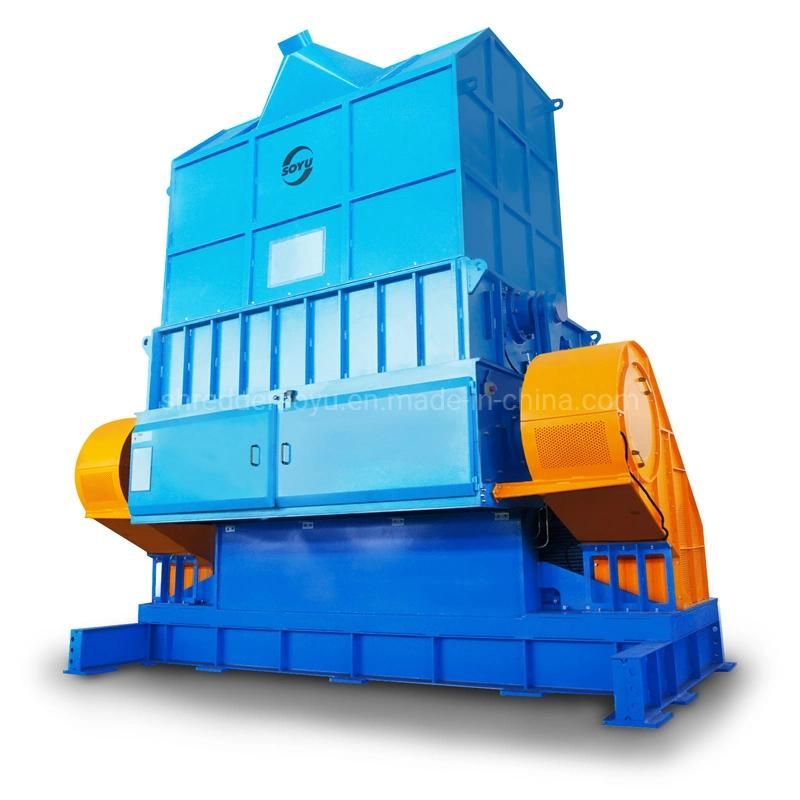 Strong Power Plastic Garbage Drums Crusher Single Shaft Shredder