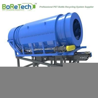 Dry Trommel for PET Bottle Recycling System