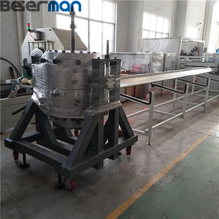 PVC UPVC CPVC/PE HDPE PPR PC Smooth Rigid Corrugated Flexible Soft Hose Water Pipe Single/Double Screw Extruder/Extrusion/Extruding/Making Machine for 800mm