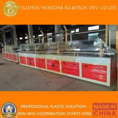 Lasitc PVC Wide Window /Door Frame Profile Extrusion Machine Production Line