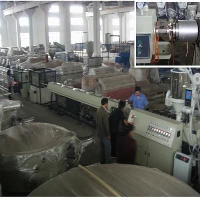 Yatong 16-630mm Plastic Pipe Extrusion Single Screw Line
