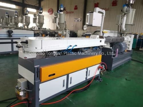 Corrugated Electric Protective Plastic Conduit Pipe Making Machine