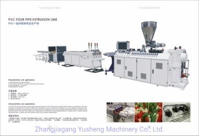 PVC Water Supply Sanitary Pipe Plastic Tube Extrusion Production Line
