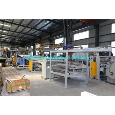 Spc Lvt Flooring Tile Production Extrusion Line Making Machine