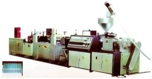 CE Certificate UPVC Extruding Wavy Plastic Plates Production Line (SJSZ-60-1000MM)