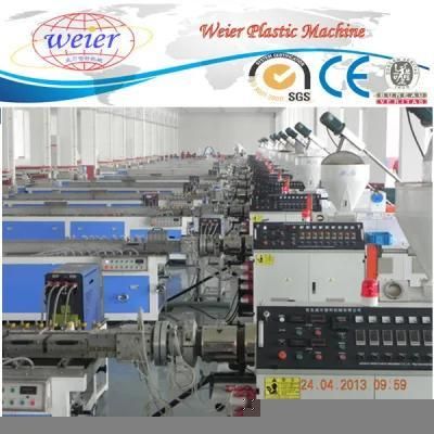 Wood Plastic Composite WPC Profile Machine One Step