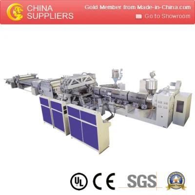 PC PMMA Hollow Board Extrusion Production Machinery