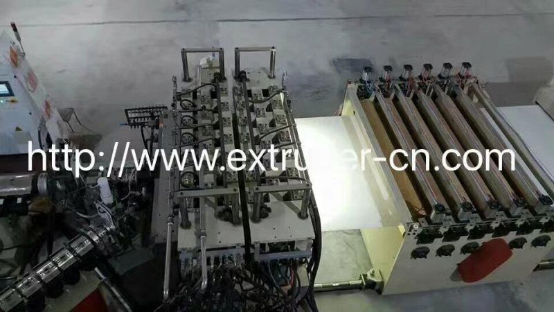 Polycarbonate PC Hollow Type Sunlight Board Extrusion Line