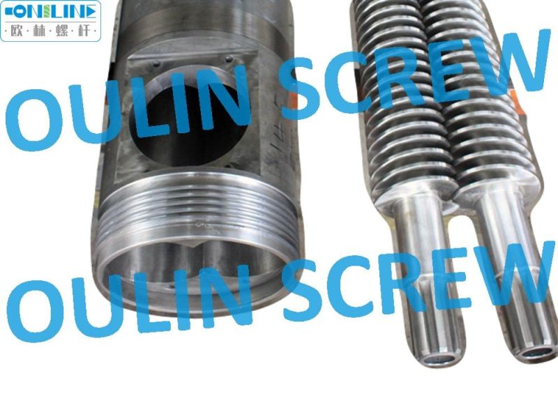 65/132 Twin Conical Screw and Barrel for PVC Machine
