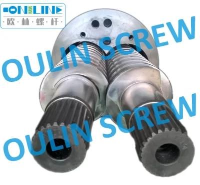 Cincinnati Konos 50p Twin Conical Screw and Barrel for PVC Sheet