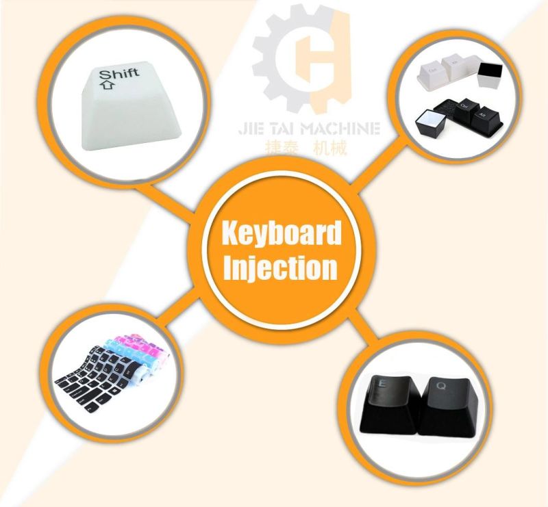 Rapid Prototyping Plastic Injection Molding Machine for Computer Accessories ABS Keyboard Cover