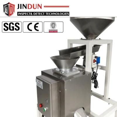 Vertical Pipeline Metal Detector Separator Machine for Plastic