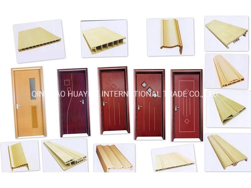 China Band Hollow Door Board Extruder Machine