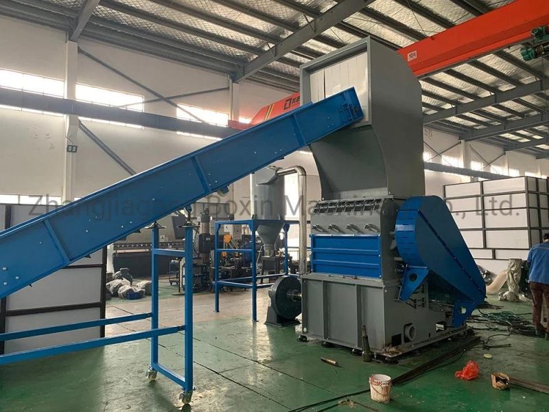 Waste Pet Bottles PP PE PVC Profile Sheel Plastic Crusher Machine