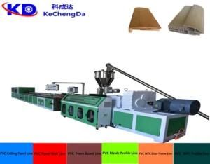 Hot Sale PVC WPC Door Frame Profile Extruder/Profile Extrusion Machine