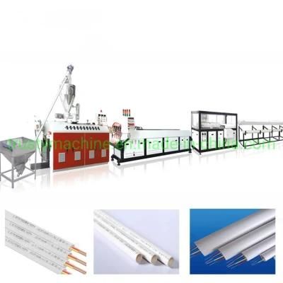 16-63mm PVC Plastic Double Pipe Extrusion Production Machine Line