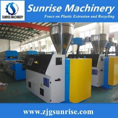 Plastic PVC Wallboard Profile Extrusion Production Line