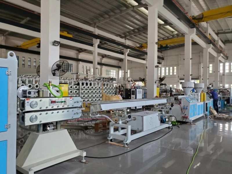 PVC Garden Hose Extrusion Machine / PVC Fiber Reinforced Hose Production Line