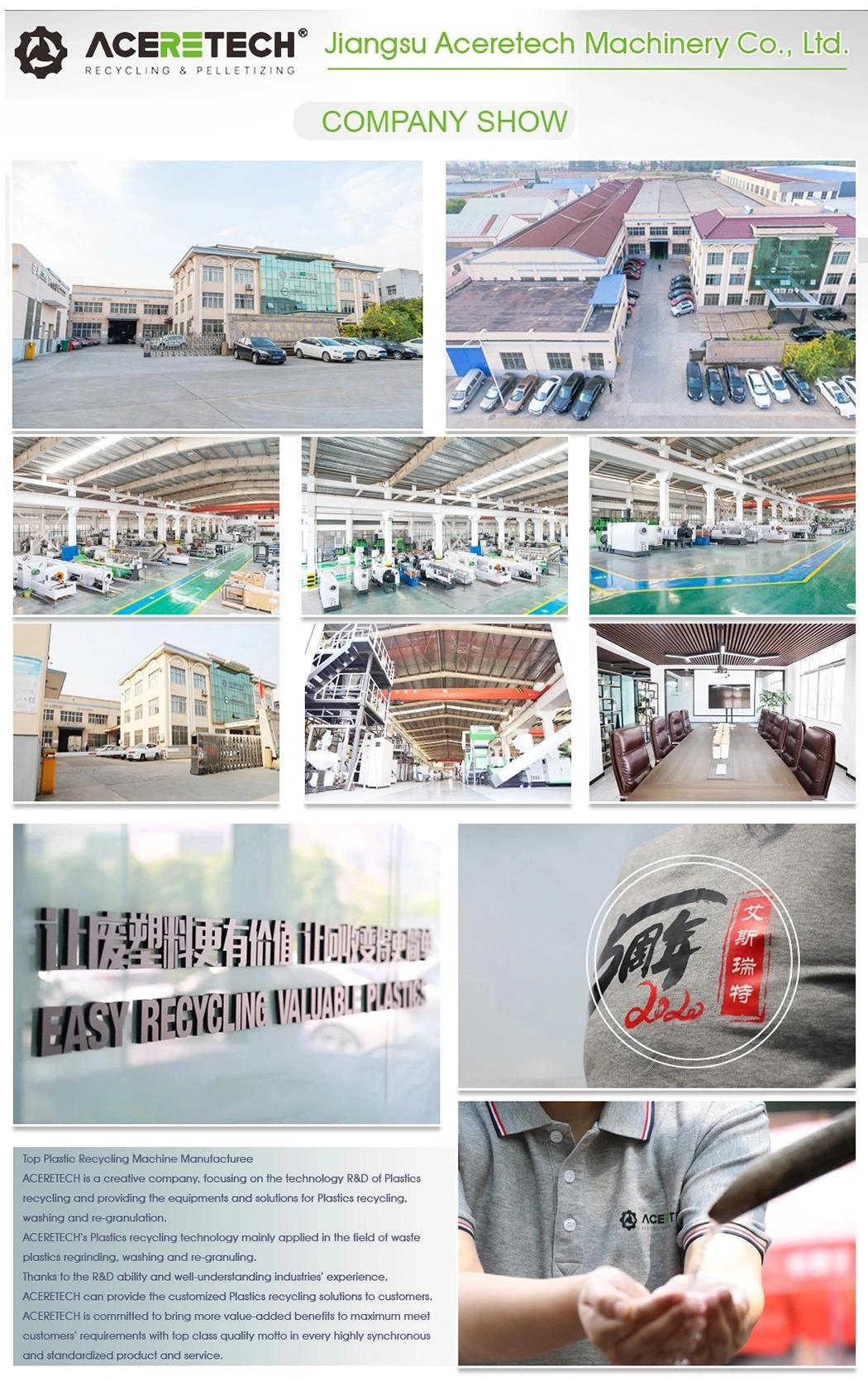 High Efficient PP PE Plastic Floating Washer Machine